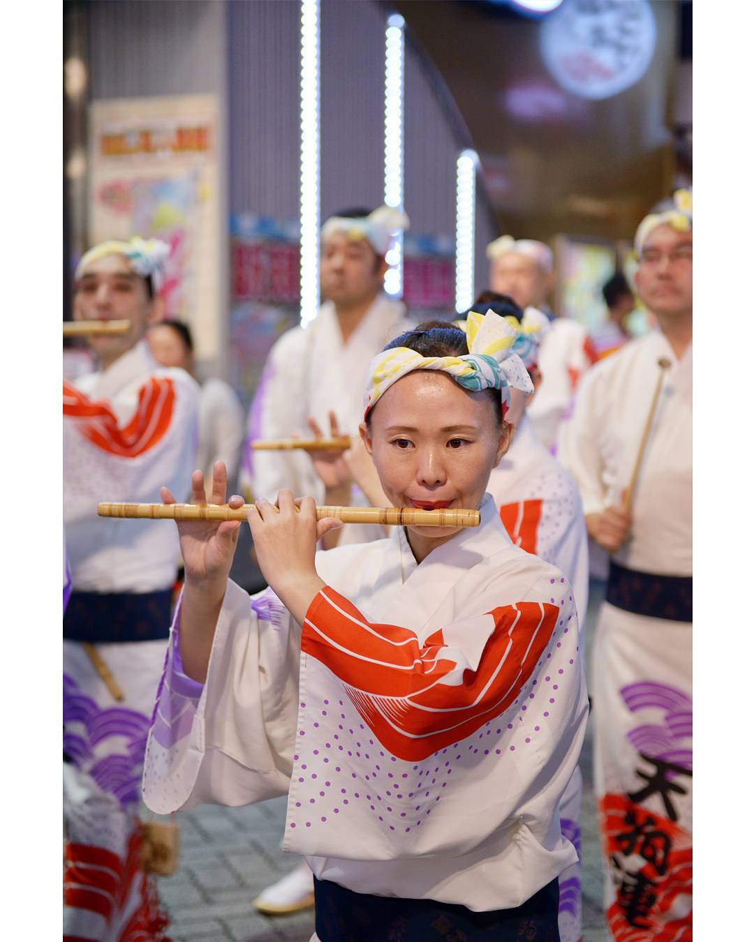 Pied Piper of #Koenji 
#Japan #Awaodori #Streetperformance